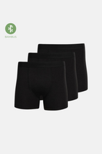 Charger l'image dans la galerie, Performance Trunks Bamboo 3-Pack - Black
