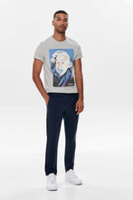 Carica l&#39;immagine nel visualizzatore di Gallery, Pantaloni a strisce Mark - Rosin/Dark Navy
