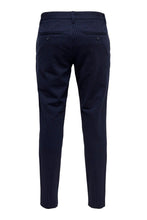 Carica l&#39;immagine nel visualizzatore di Gallery, Pantaloni a strisce Mark - Rosin/Dark Navy
