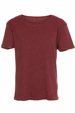 Load image into Gallery viewer, Deep Round Neck - Mottled Red

