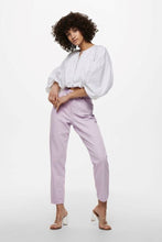 Charger l&#39;image dans la galerie, Pantalon de maman de couleur unie - Bouquet d&#39;orchidée
