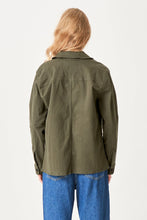 Charger l'image dans la galerie, Twill Shacket - Dark Olive
