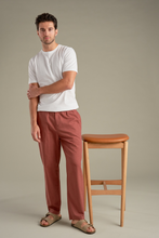 Carica l'immagine nel visualizzatore di Gallery, Linen Pants - Terracotta
