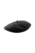 Load image into Gallery viewer, French Wool Beret - Black
