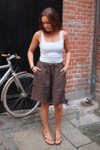 Load image into Gallery viewer, Linen Shorts - Brown
