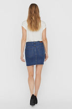 Load image into Gallery viewer, Hot Seven Skirt - Blue Denim
