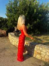Carregar imagem no visualizador da galeria, Florence Lace Top - Red
