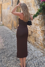 Load image into Gallery viewer, Jasmin Dress - Brown
