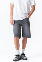 Load image into Gallery viewer, Denim Shorts Loose - Grey

