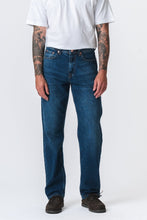 Load image into Gallery viewer, Noah Loose Fit Jeans - Dark Blue Denim
