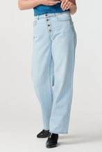 Carregar imagem no visualizador da galeria, Juicy Jeans (perna larga) - Azul denim claro
