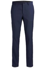 Carregar imagem no visualizador da galeria, Calças de fato clássicas Slimfit - Marinho
