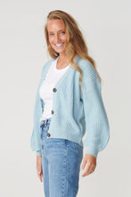 Afbeelding in Gallery-weergave laden, Knop Cardigan - Blue Fog
