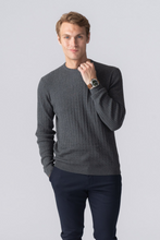 Charger l'image dans la galerie, Pullover Cable Knit - Charcoal Melange
