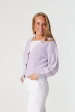 Charger l&#39;image dans la galerie, Lea Cardigan - pastel lilas
