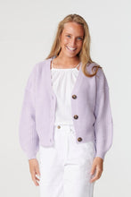 Charger l&#39;image dans la galerie, Lea Cardigan - pastel lilas
