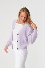 Charger l&#39;image dans la galerie, Lea Cardigan - pastel lilas
