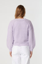 Charger l&#39;image dans la galerie, Lea Cardigan - pastel lilas
