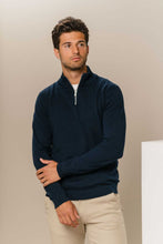 Load image into Gallery viewer, Pullover Half Zip - Navy
