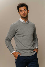 Carica l'immagine nel visualizzatore di Gallery, Pullover Roundneck - Gray Melange
