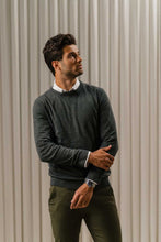 Carica l'immagine nel visualizzatore di Gallery, Pullover Roundneck - Charcoal Melange
