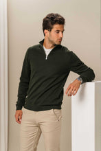 Load image into Gallery viewer, Pullover Half Zip - Army
