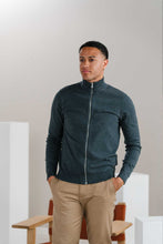 Charger l'image dans la galerie, Pullover Zip Cardigan - Charcoal Melange
