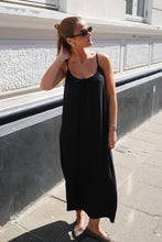 Charger l'image dans la galerie, Luna Singlet Ankle Dress - Black
