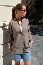 Load image into Gallery viewer, Mia Shirt - Khaki
