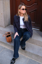 Load image into Gallery viewer, Twill Overshirt - Navy
