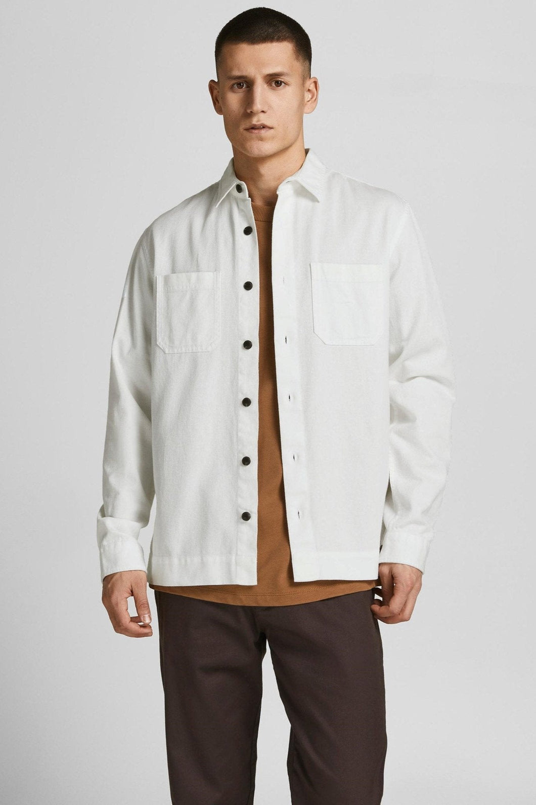 Chemise Logan en lin - blanc