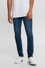Charger l&#39;image dans la galerie, Jeans à mécanisme - Denim bleu
