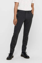 Cargar imagen en el visor de la galería, Marcos Pantalones - Gris oscuro (pantalones elásticos)
