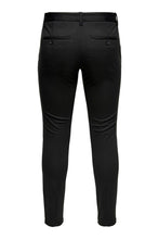 Cargar imagen en el visor de la galería, Marcos Pantalones - Negro (pantalones elásticos)
