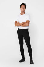 Cargar imagen en el visor de la galería, Marcos Pantalones - Negro (pantalones elásticos)
