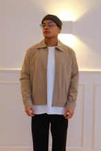 Load image into Gallery viewer, Milan Zipper Jacket - Beige
