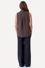 Carica l'immagine nel visualizzatore di Gallery, Mio Linen Top - Brown
