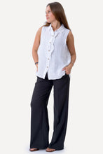 Load image into Gallery viewer, Mio Linen Top - White
