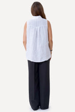 Load image into Gallery viewer, Mio Linen Top - White
