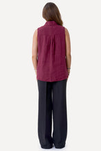 Load image into Gallery viewer, Mio Linen Top - Red
