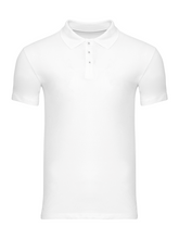 Cargar imagen en el visor de la galería, Muscle Polo Shirt - White
