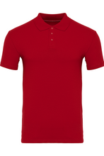 Load image into Gallery viewer, Muscle Polo Shirt - Red
