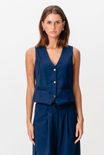 Load image into Gallery viewer, Nadia Vest - Navy
