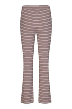 Load image into Gallery viewer, Natalia Flair Pants - Rose Gold Lurex

