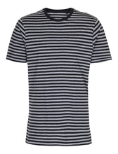 Charger l&#39;image dans la galerie, Nørregade Stripe - Gris noir marbré
