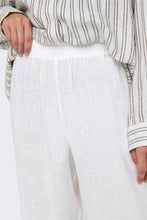 Charger l&#39;image dans la galerie, Tokyo Linen Pants - Bright White
