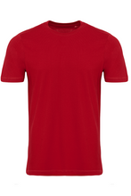 Charger l&#39;image dans la galerie, T-shirt de base organique - rouge
