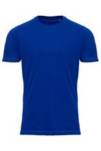 Charger l&#39;image dans la galerie, T-shirt de base biologique - bleu

