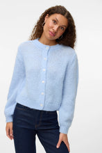 Load image into Gallery viewer, Wilo O-Neck Cardigan - Cashmere Blue
