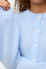 Load image into Gallery viewer, Wilo O-Neck Cardigan - Cashmere Blue
